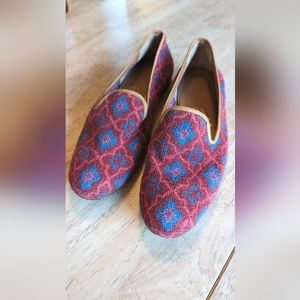 Stubbs & Wootton Red Loafers 7.5